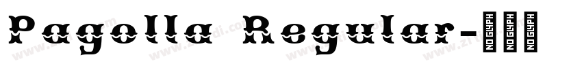 Pagolla Regular字体转换